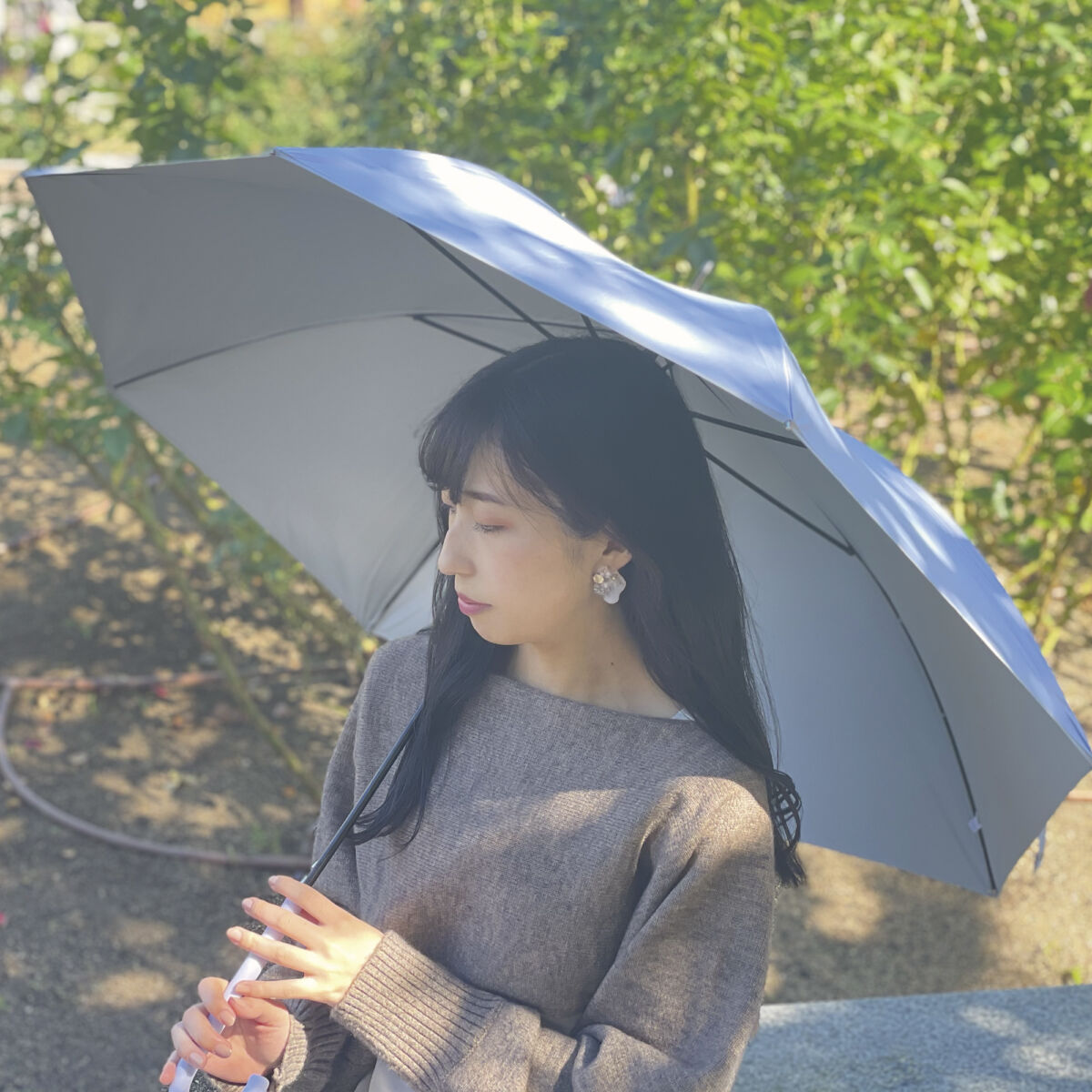 くすみカラー晴雨兼用婦人長傘 | CRUX UMBRELLA CATALOG